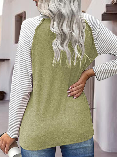 Snuggled in Stripes Turtleneck Top | 6 Colors