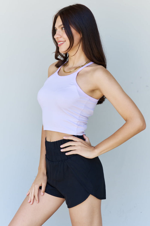 SALE! Everyday Staple Soft Ribbed Tank - Lt Lavender