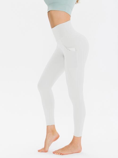 Best Wide Waistband Pocket Leggings | 4 Colors