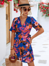 Showstopper Vibrant Wrap Dress | 2 Colors