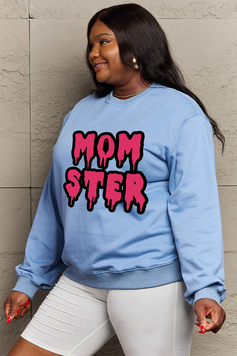 Momster Halloween Soft Graphic Sweatshirt | 3 Colors