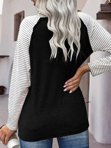 Snuggled in Stripes Turtleneck Top | 6 Colors