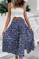 Subtle Sweetness Ditsy Floral Midi Skirt