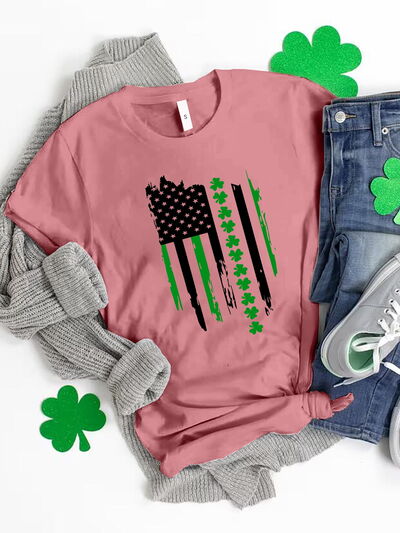 Clover Flag Graphic Tee | 3 Colors