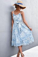 Serena Smocked Floral Midi Dress - 2 Colors