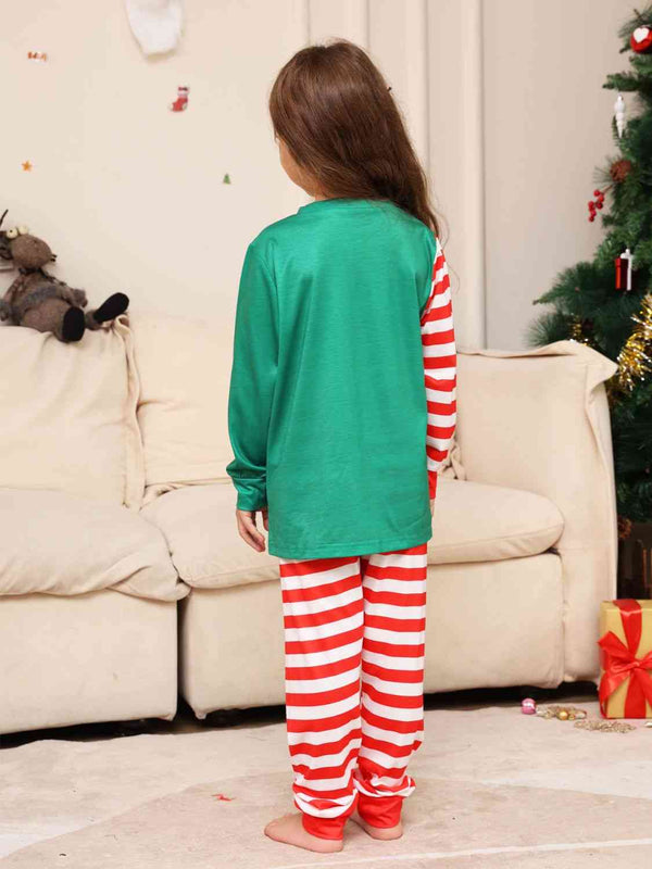 Candy Cane Christmas Top and Pants Set - Baby