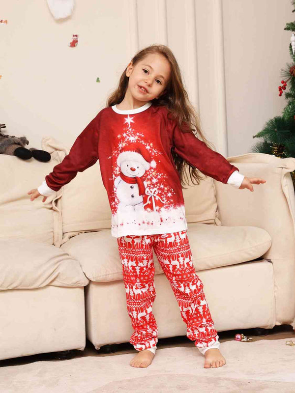 Family Sets - Baby Snowman Top and Pants Set