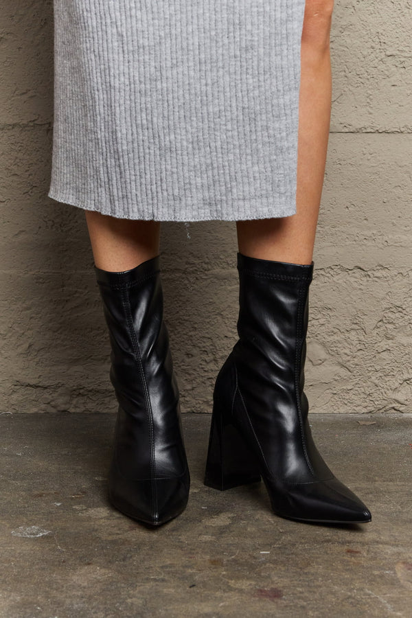 Stacy Block Heel Boots