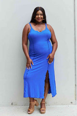 SALE! Culture Code Royal Blue Midi Dress