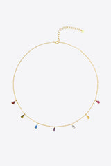 18K Gold-Plated Multicolor Necklace | 2 Colors