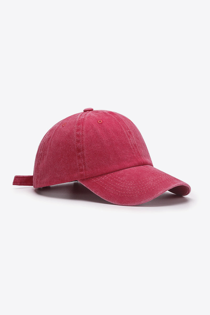 12 Colors | Essential Acid Wash Baseball Cap