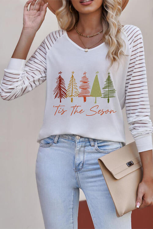 Tis the Season Long Sleeve Graphic Tee