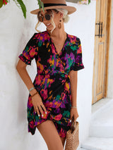 Showstopper Vibrant Wrap Dress | 2 Colors