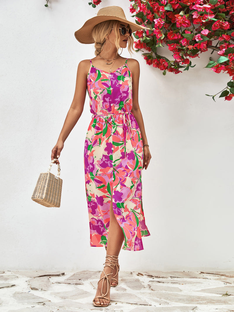 Catalina Island Floral Midi Dress | 2 Colors *pre-order*