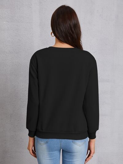 LUCK CHARMER Round Neck Sweatshirt