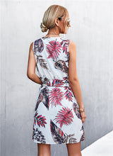 In the Tropics Printed Zip Up Sleeveless Dress | 6 Colors