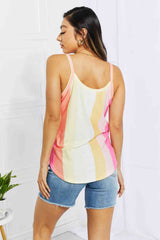 SALE! BOMBOM Saltwater Taffy Vertical Stripe Tank