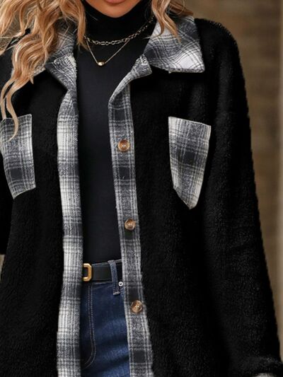 Heritage Plaid Contrast Dropped Shoulder Coat | 5 Colors *pre-order*