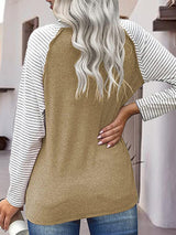 Snuggled in Stripes Turtleneck Top | 6 Colors