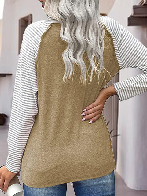 Snuggled in Stripes Turtleneck Top | 6 Colors