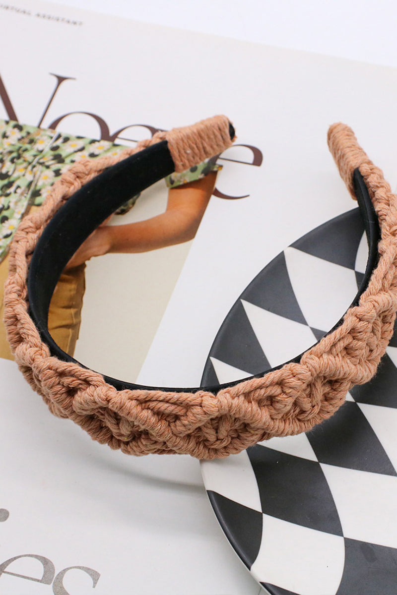 Boho Macrame Handmade Headband | 10 Colors
