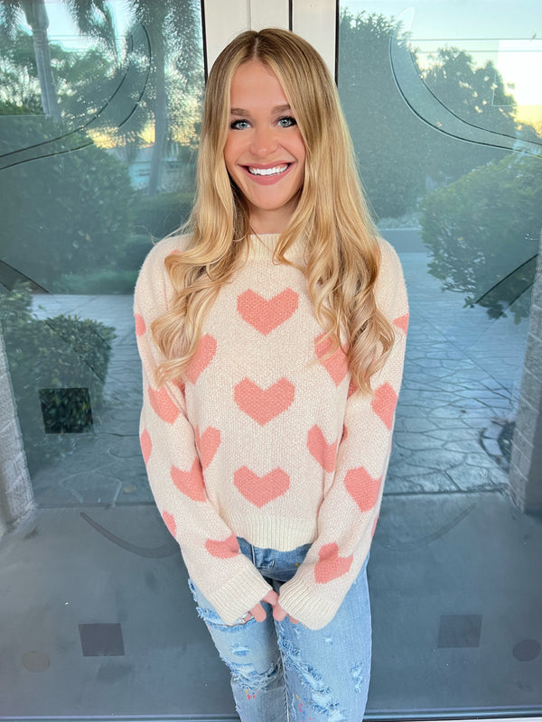 Love All Around Soft Pullover Sweater