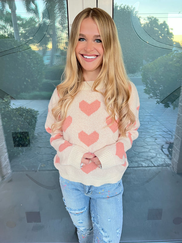 Love All Around Soft Pullover Sweater