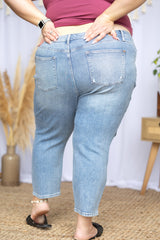 Judy Blue Slim Fit Studded Jeans