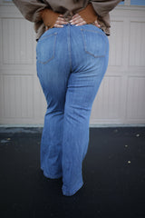 Judy Blue Pull On Flare Jean Jeggings