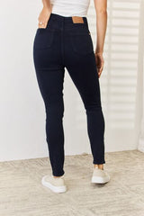 Judy Blue Tummy Control Dark Navy Skinny Jeans