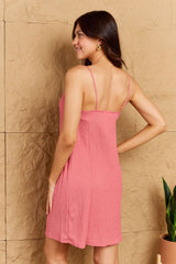 SALE! Love At First Sight Dress in Coral