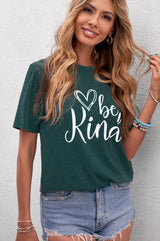 Be Kind Graphic Tee | 3 COLORS *PRE-ORDER* - Black Feather