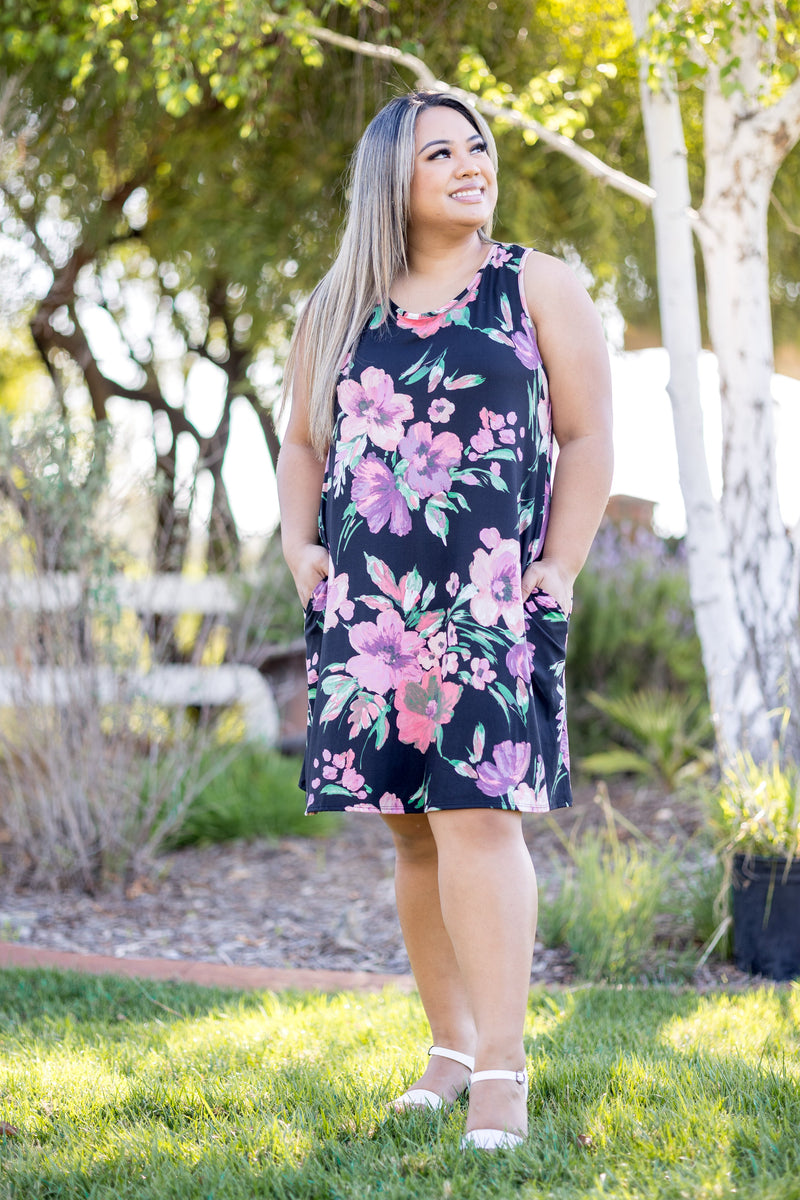 Honeyme Buttery Tie Back Dress