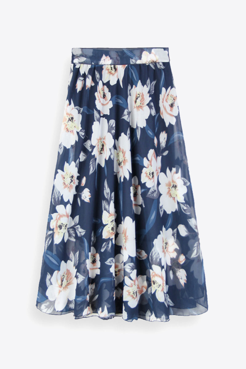 Vintage Floral Midi Skirt | 3 Colors