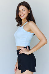 SALE! Everyday Staple Soft Ribbed Tank - Lt Blue