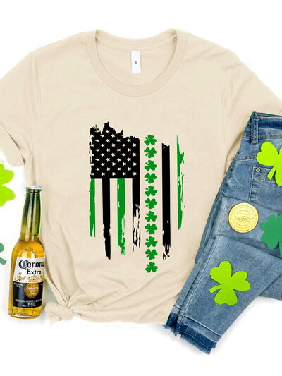 Clover Flag Graphic Tee | 3 Colors