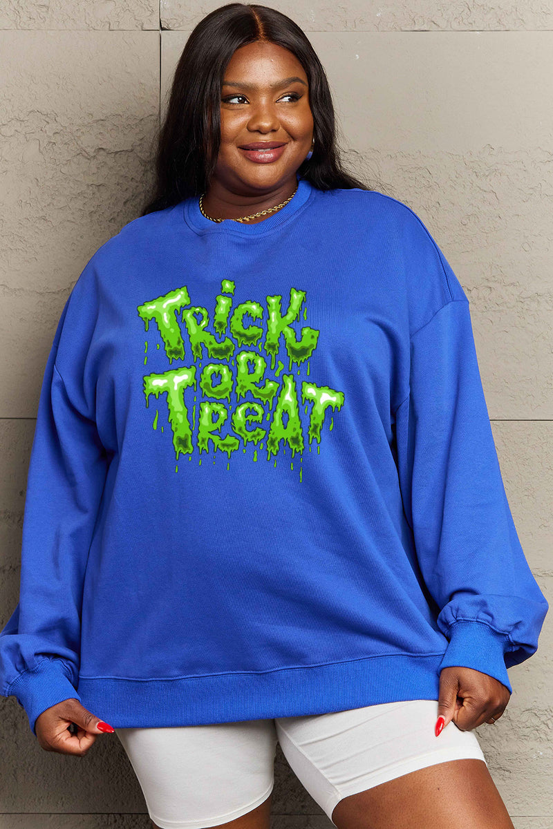 TRICK OR TREAT Graphic Sweatshirt | 6 Colors