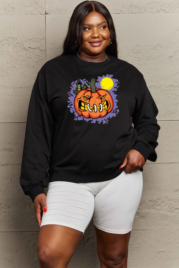 Pumpkin Soft Graphic Sweatshirt | 6 Colors