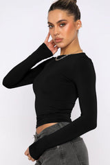 Addison Crewneck Second Skin Stretch Top | 6 Colors *pre-order*