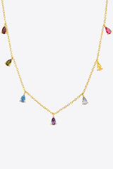 18K Gold-Plated Multicolor Necklace | 2 Colors