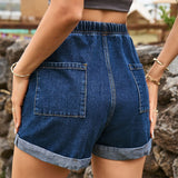 Charlie Canvas Drawstring Denim Shorts | 4 Colors