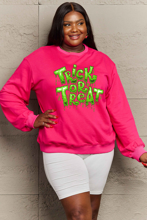 TRICK OR TREAT Graphic Sweatshirt | 6 Colors