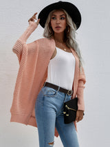 Boho Dolman Sleeve Waffle Knit Cardigan | 3 COLORS