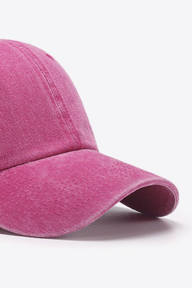 12 Colors | Essential Acid Wash Baseball Cap