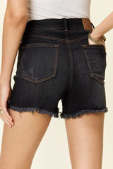 Judy Blue Black Tummy Control Shorts