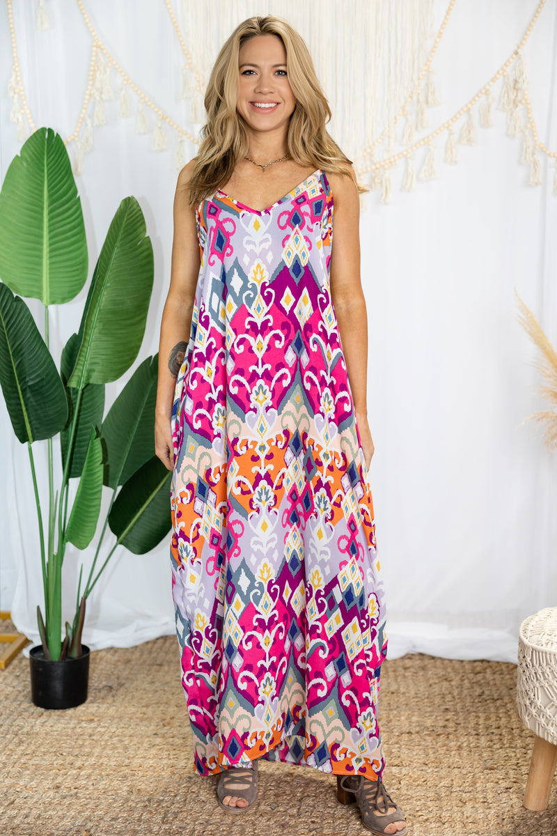 Majestic Damask Maxi